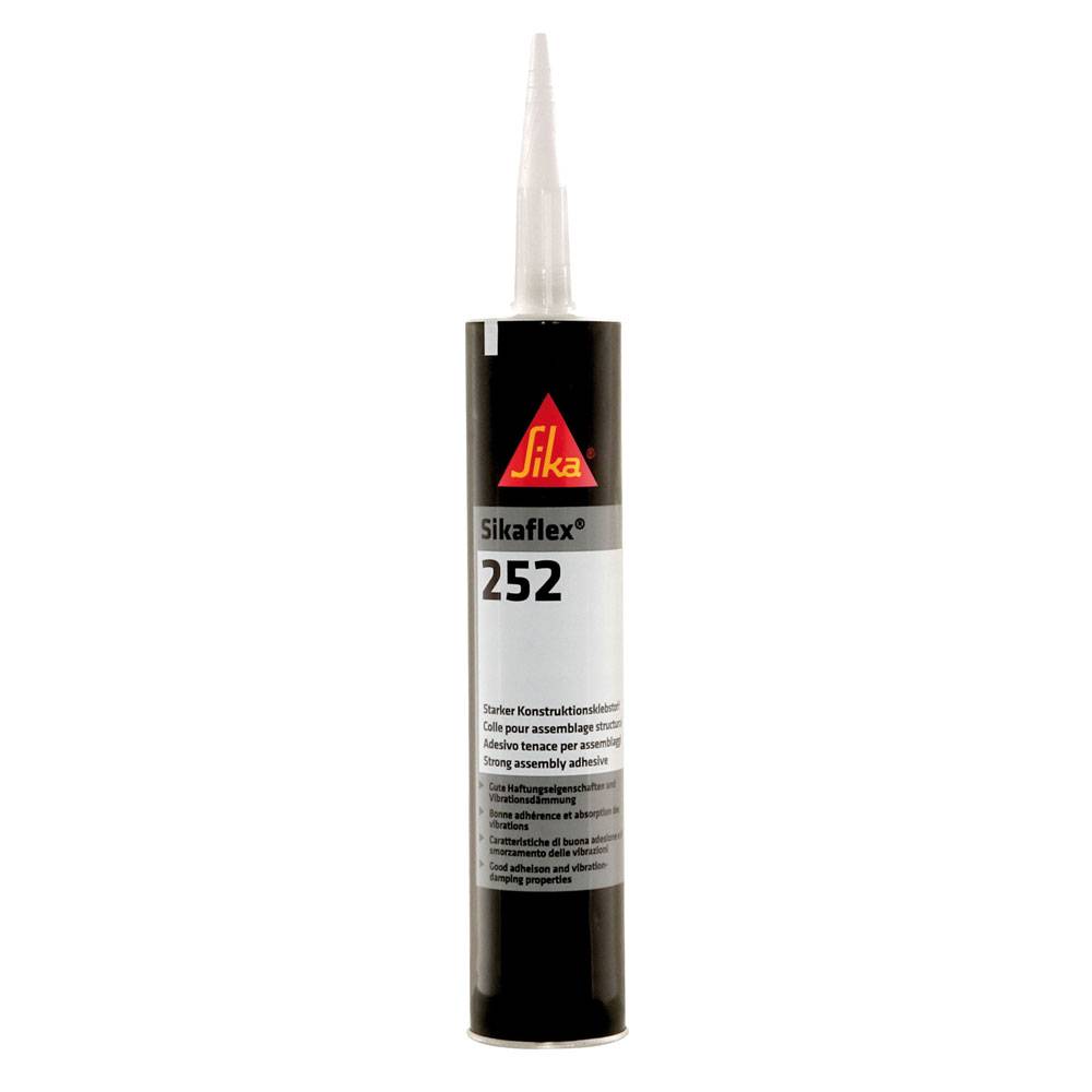 Sikaflex 252 Konstruktionsklebstoff Karosserie schwarz 300ml 7195-0