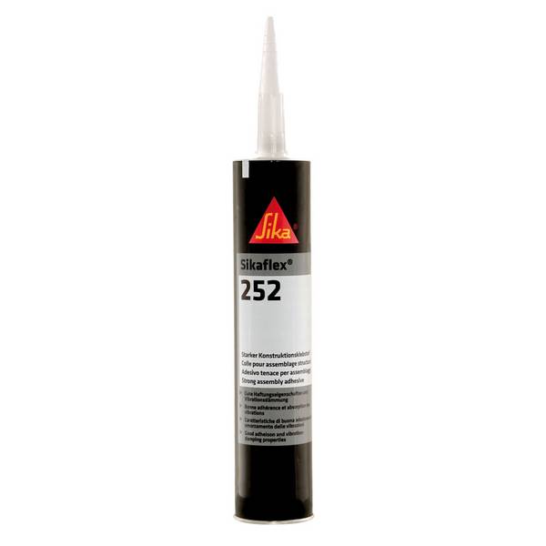 Sikaflex 252 Konstruktionsklebstoff Karosserie schwarz 300ml 7195