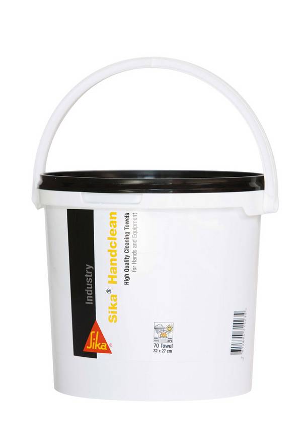 Sika Handclean Reinigungstücher Eimer mit 70 Tüchern 42575
