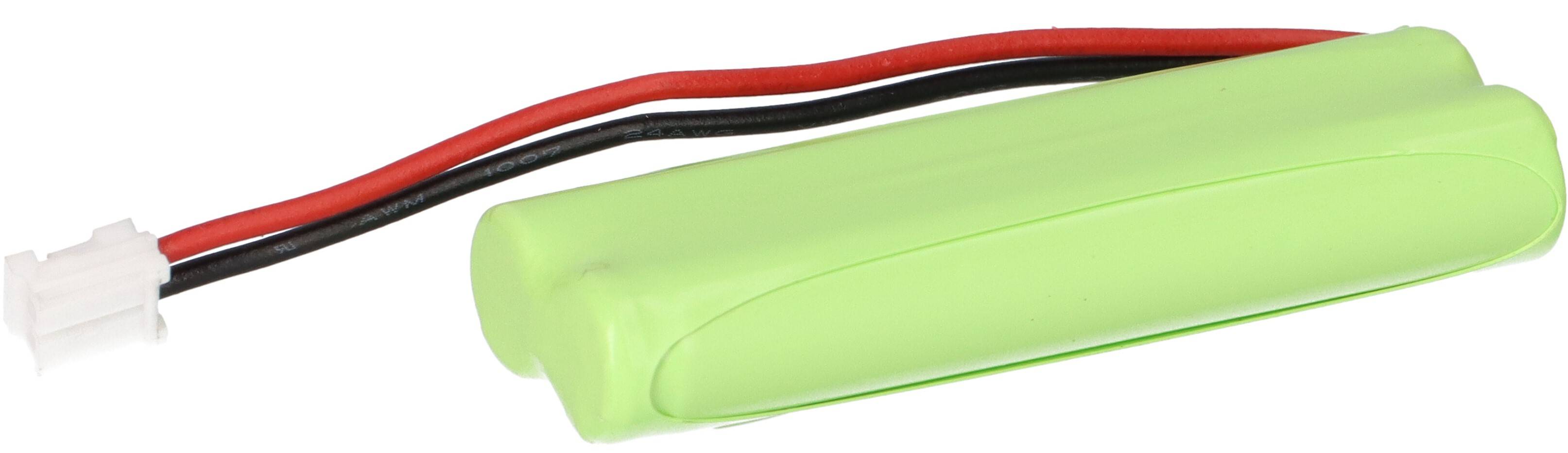 Telefon-Akku 2,4V 500mAh Ni-MH passend für DP500 Swissvoice-0