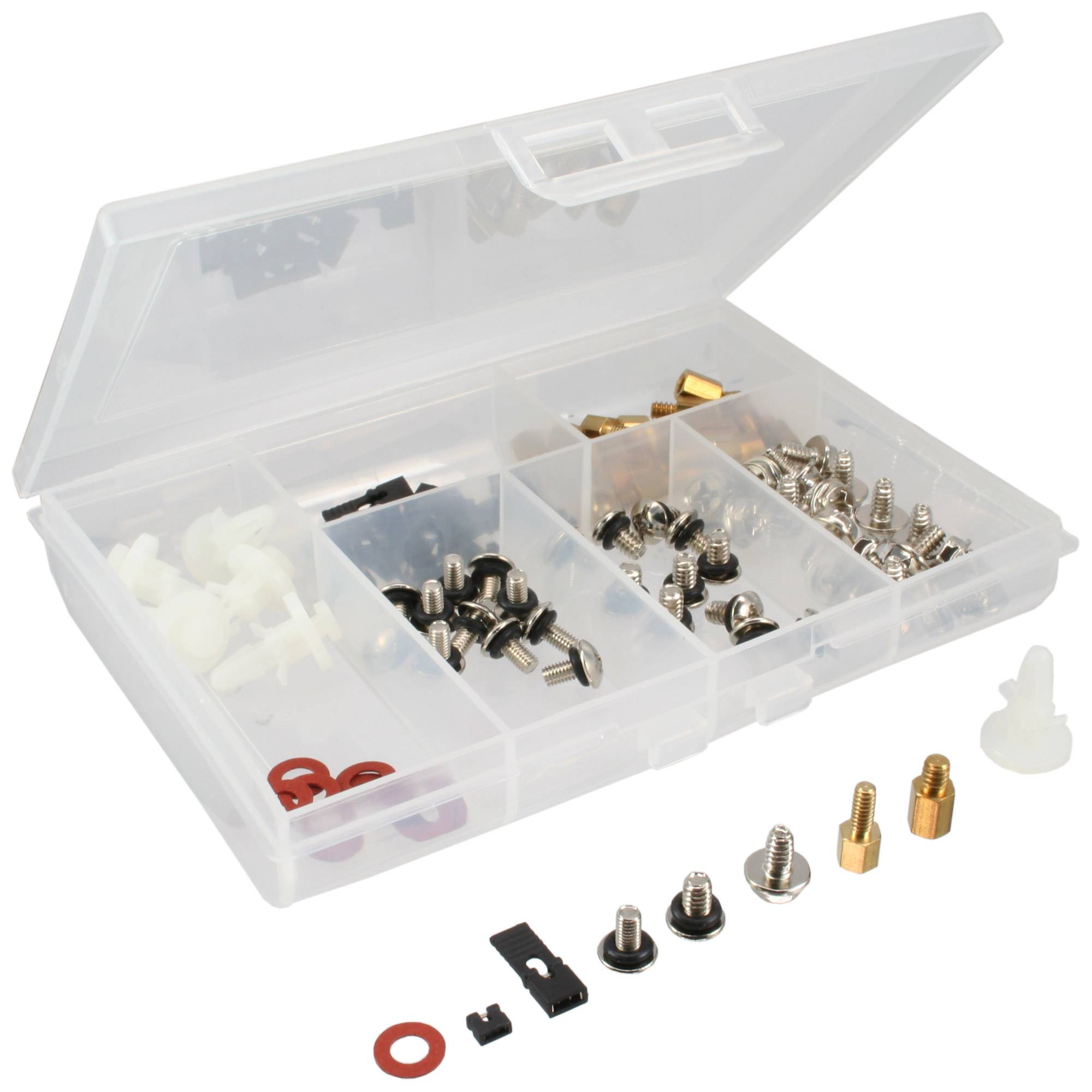 InLine® PC-Schraubenset, 96-teilig, für PC-Montage-0
