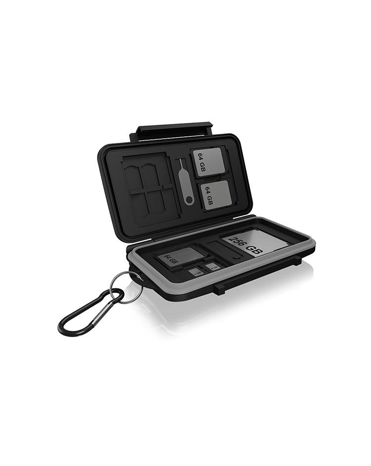 IB-AC620-CR Schutzbox für SD (x8), microSD (x16) und CF (x4) -Karten-8