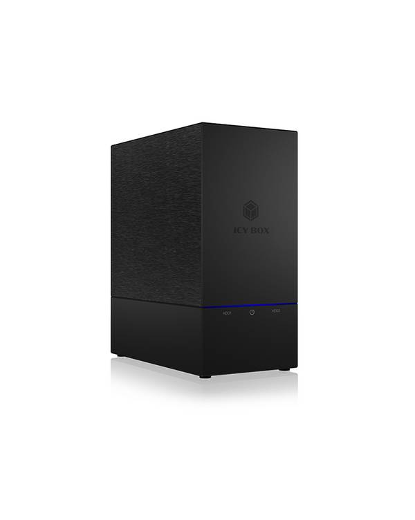 IB-RD3621-C31, RAID-System für 2x 2,5" oder 2x 3,5" SATA III HDD zu USB 3.1 Host, RAID 0, 1, Large, Single, schwarz