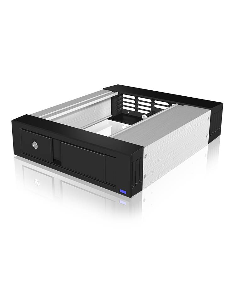 IB-158SSK-B, Wechselrahmen, 1x 3,5" SATA I-III oder SAS II HDD-6