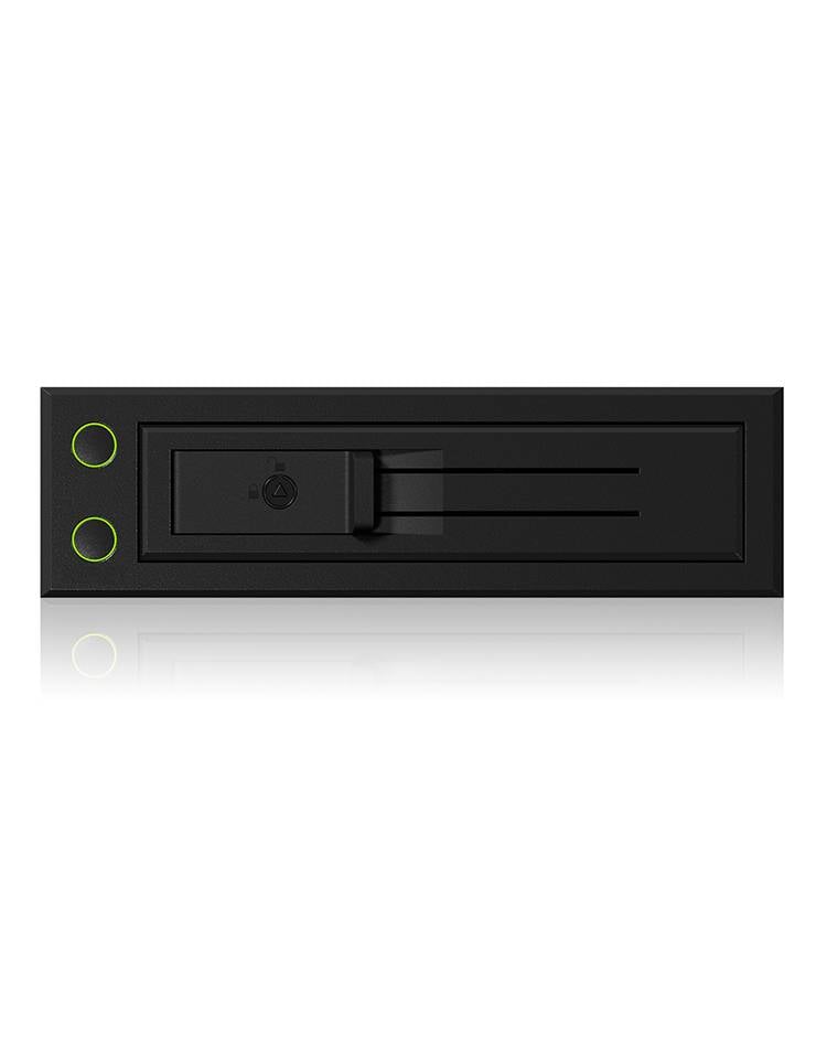 IB-166SSK-B, Wechselrahmen, 1x 3,5" SATA I/II/III oder SAS II HDD zu 1x SATA Host-4