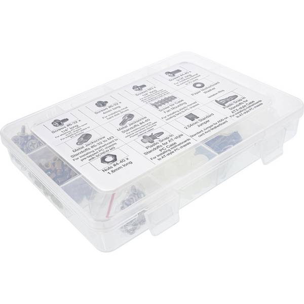 InLine® PC-Schraubenset, 550-teilig, für Mainboard und Gehäusemontage