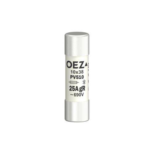 25 Ampere, Sicherungsgröße = 10x38mm, 690 V/AC + DC 250 V/DC, gR, 10 Stück-0
