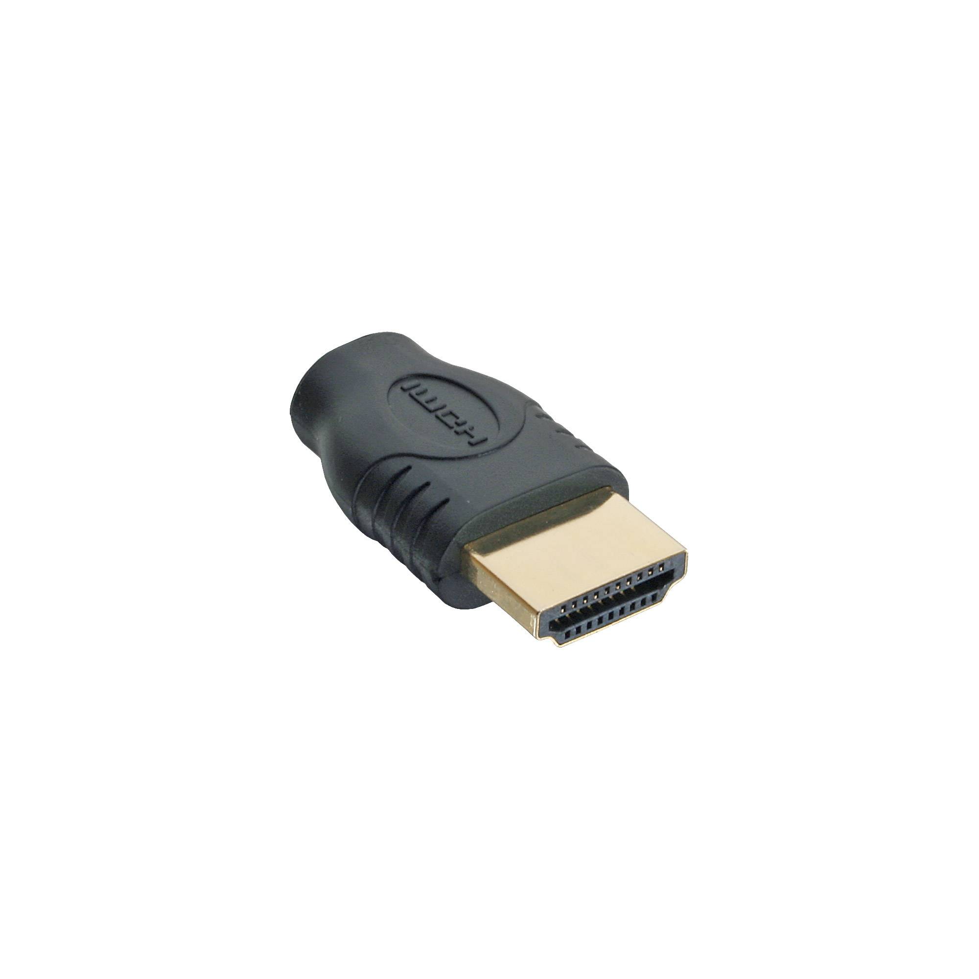 InLine® HDMI Adapter, HDMI A Stecker auf Micro HDMI D Buchse-0