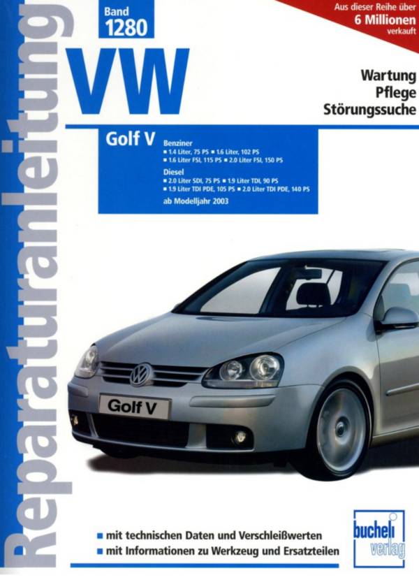 VW Golf V ab MJ2003 - Fachliteratur