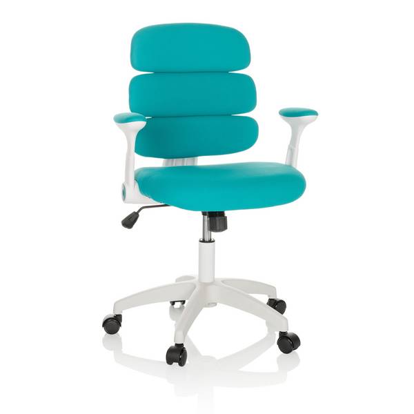 Kinderstuhl Kinderschreibtischstuhl KID ERGOLINO W Stoff blau hjh OFFICE