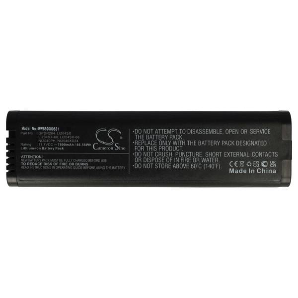 vhbw Akku Ersatz für Anritsu LI204SX | 633-75, GPDR204, 1420-0868, 989803129131, 633-44 für Messgerät (7800 mAh, 11,1 V