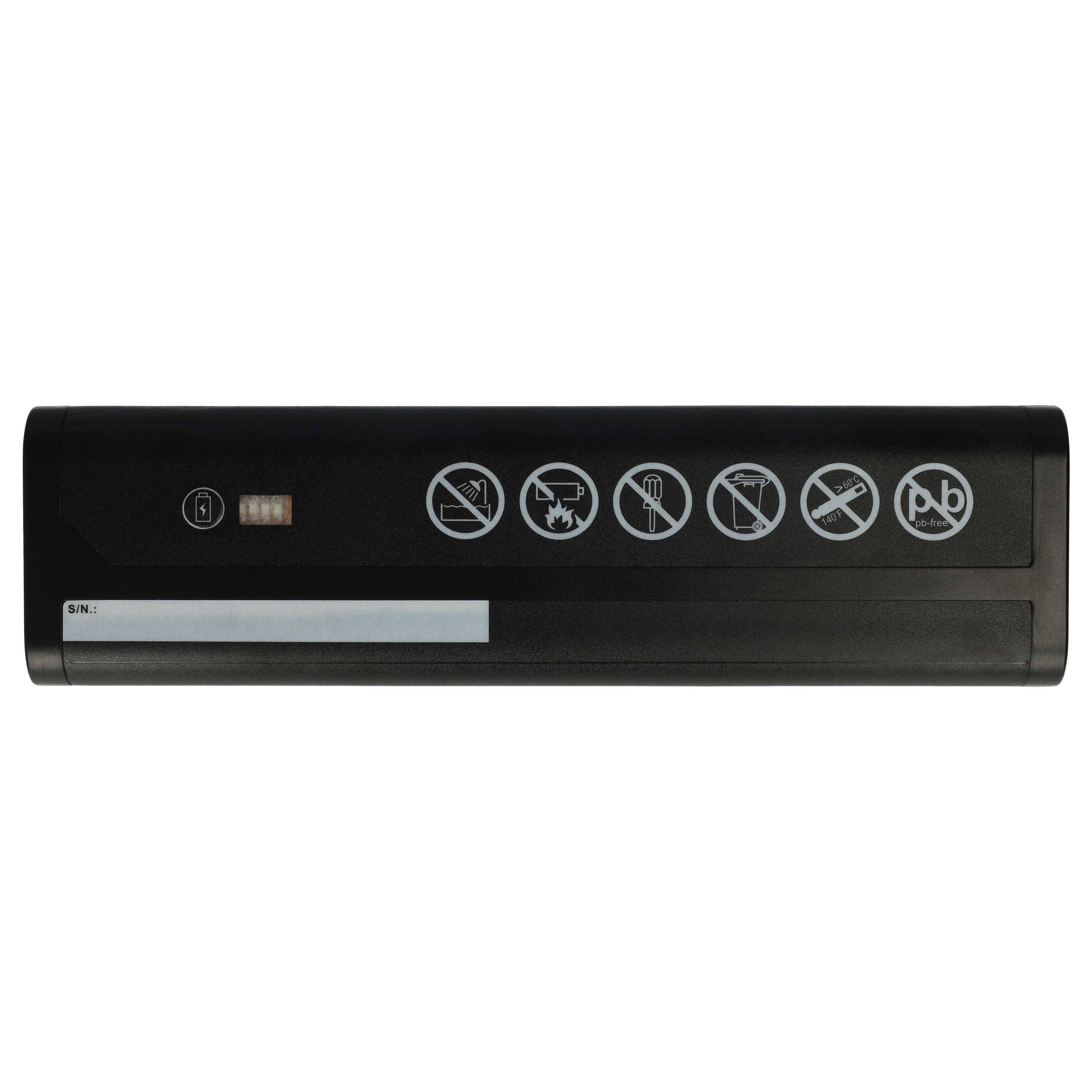 vhbw Akku Ersatz für Anritsu LI204SX | 633-75, GPDR204, 1420-0868, 989803129131, 633-44 für Messgerät (7800 mAh, 11,1 V-1