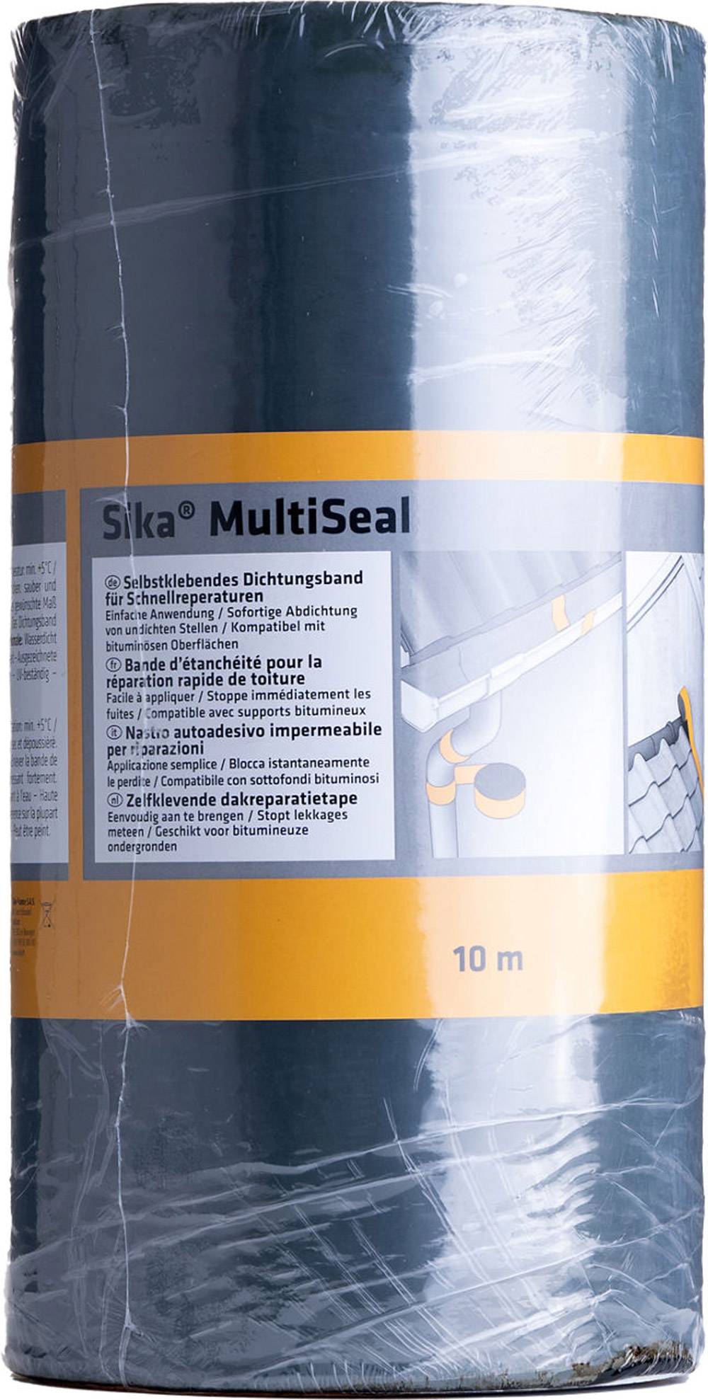 SikaMultiSeal selbstklebendes Dichtungsband 10m x 30cm grau 3735-0