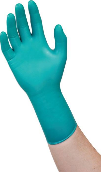 Einw.-Handsch.Microflex 93-260 Gr.8,5-9 grün/blau Neopren/Nitril 50 St./Box-0