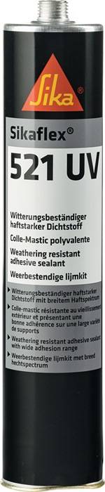 PU Hybrid Dichtstoff Sikaflex®-521 UV 300 ml weiß Kartusche SIKA