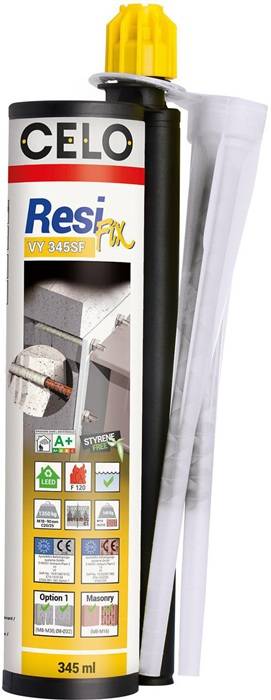 Verbundmörtel ResiFIX VY SF VY 345 SF Vinylester,styrolfrei ETA 1 CELO
