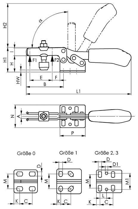 6830B-3 Waagrechtspanner, schwarz-2