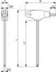 Doppelsechskantschraubendreher SW5x150mm seitl.Abtrieb ergonom.2Komp.-Griff-2
