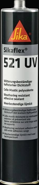 PU Hybrid Dichtstoff Sikaflex®-521 UV 300 ml hellgrau Kartusche SIKA-0