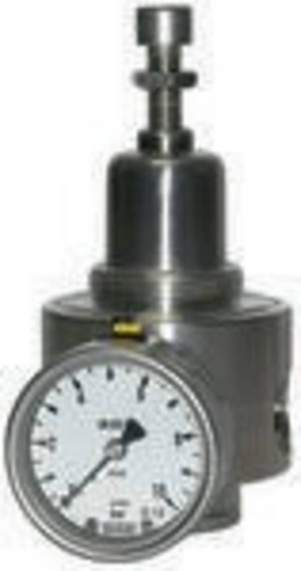 Edelstahl-Druckregler · 1.4404 · rücksteuerbar · G 1/2 · 1,0 - 15 bar