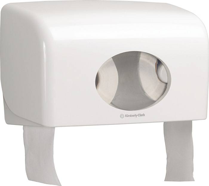 Toilettenpapierdoppelspender AQUARIUS 6992 H180xB298xT130ca.mm 1Spender AQUARIUS-0
