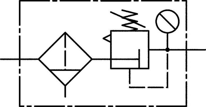 Filterregler Standard · PC-Behälter und Schutzkorb · BG 4 · G 3/4-3