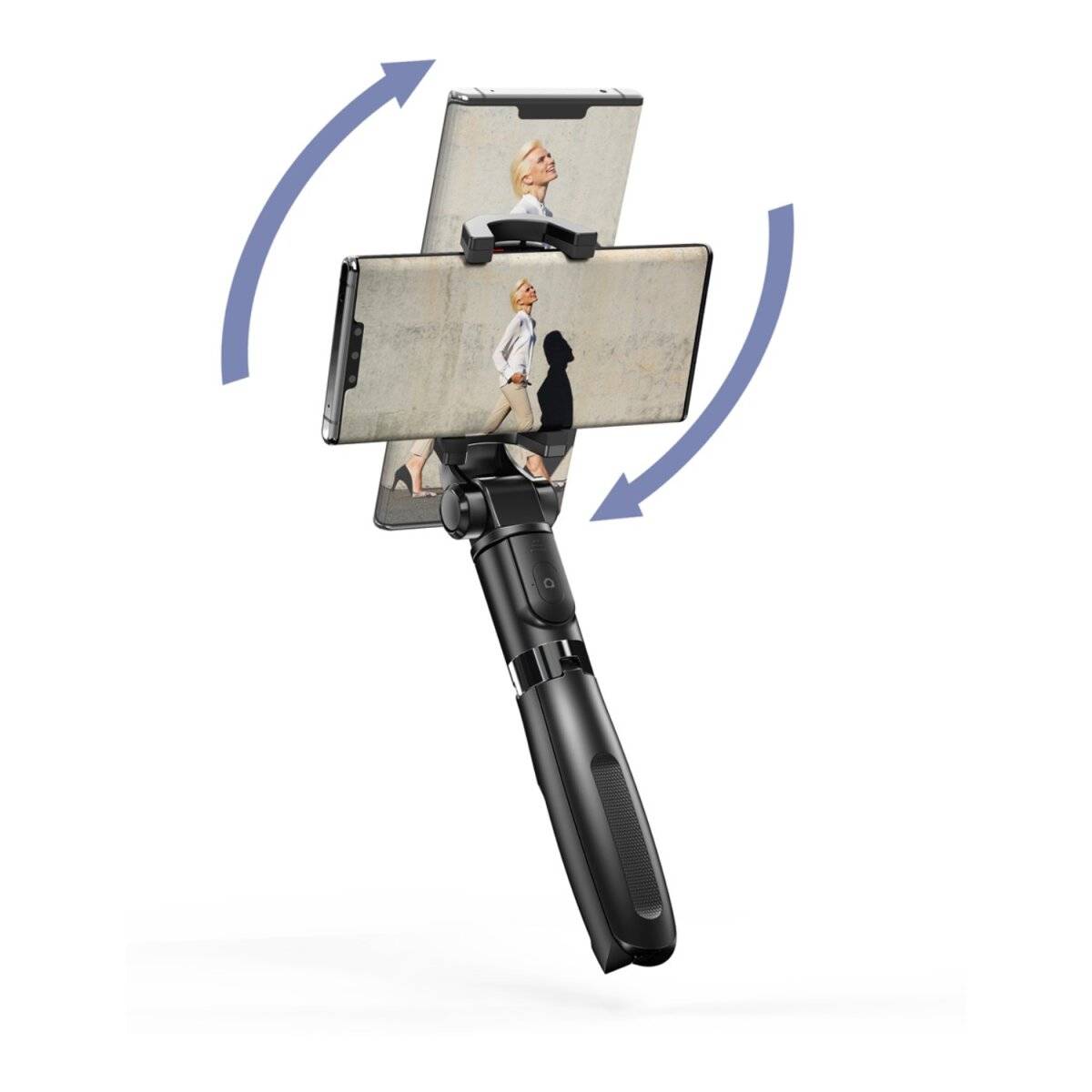 BT 4.0 Mini Wireless Aluminium Pole Selfie Stick mit Tripod-1