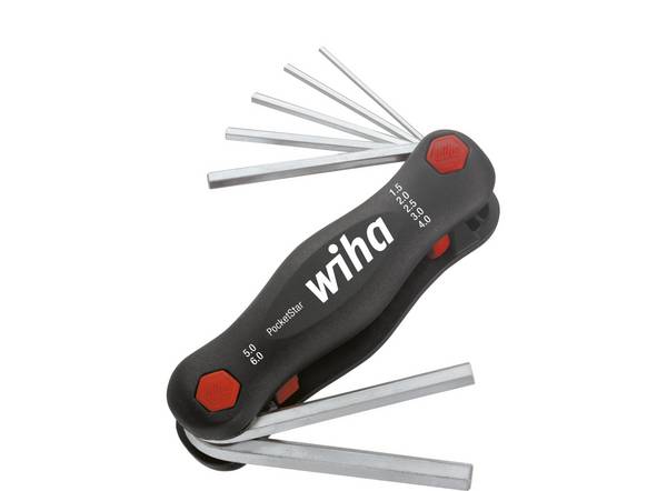 Multitool PocketStar® Sechskant 7-tlg. SB-Version mit Eurolochaufhänger (23037)