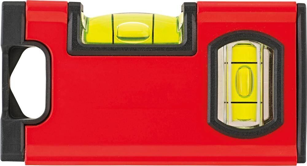 FORMAT Magnet-Wasserwaage Mini 10cm mit 2 Libellen-0