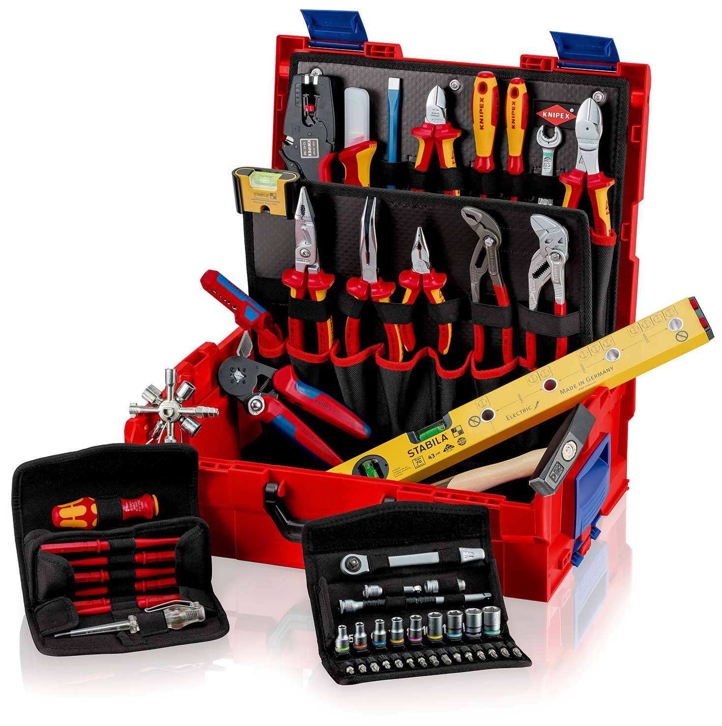 KNIPEX 00 21 19 LB E L-BOXX® Elektro 63-teilig-1