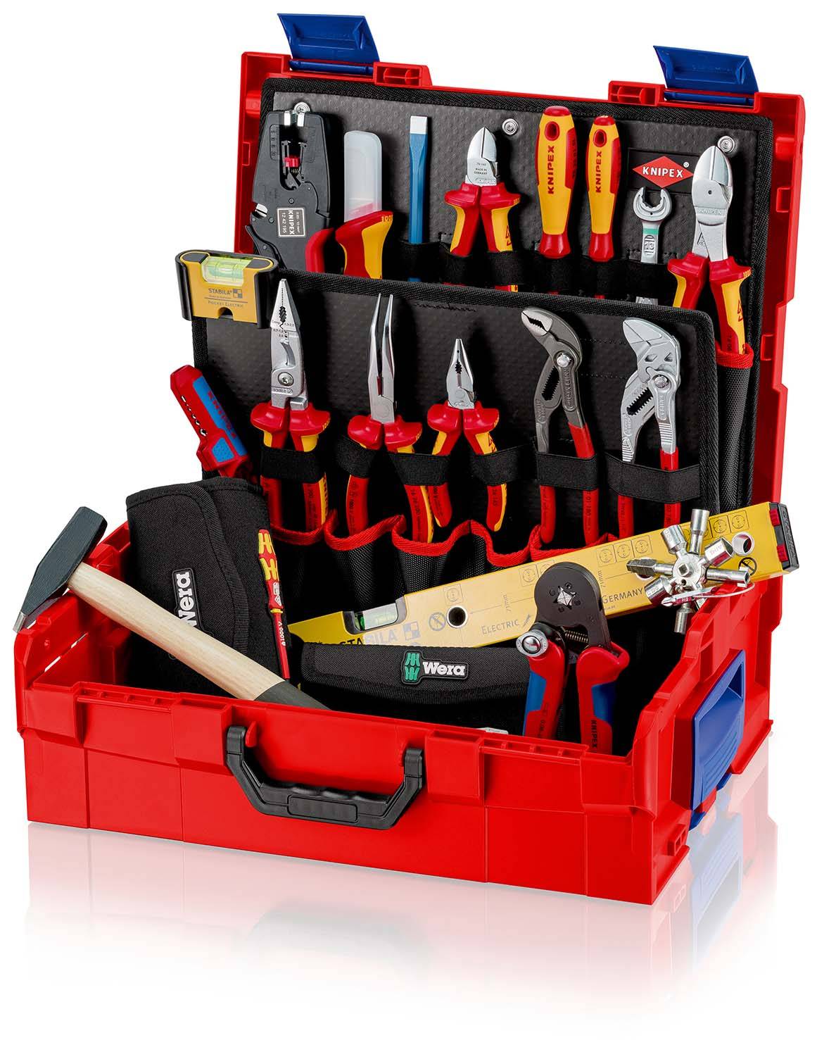 KNIPEX 00 21 19 LB E L-BOXX® Elektro 63-teilig-2