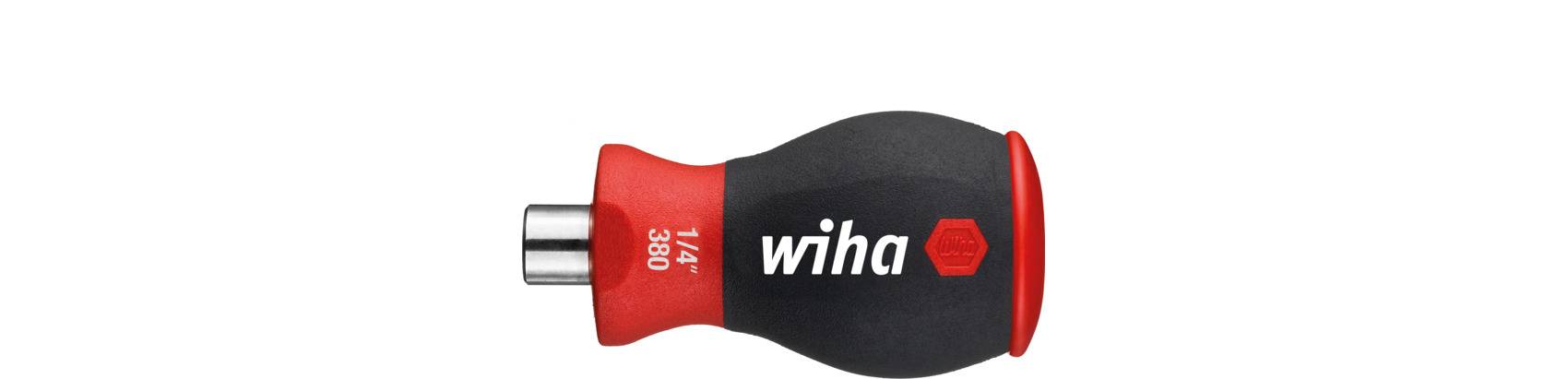 Wiha Schraubendreher mit Bit Magazin magnetisch TORX® mit 6 Bits, Stubby, 1/4" (33744)-1
