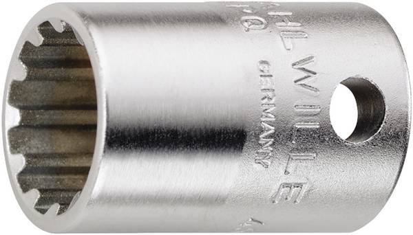 3/8" Steckschlüsseleinsatz SW 7/16" L.27mm