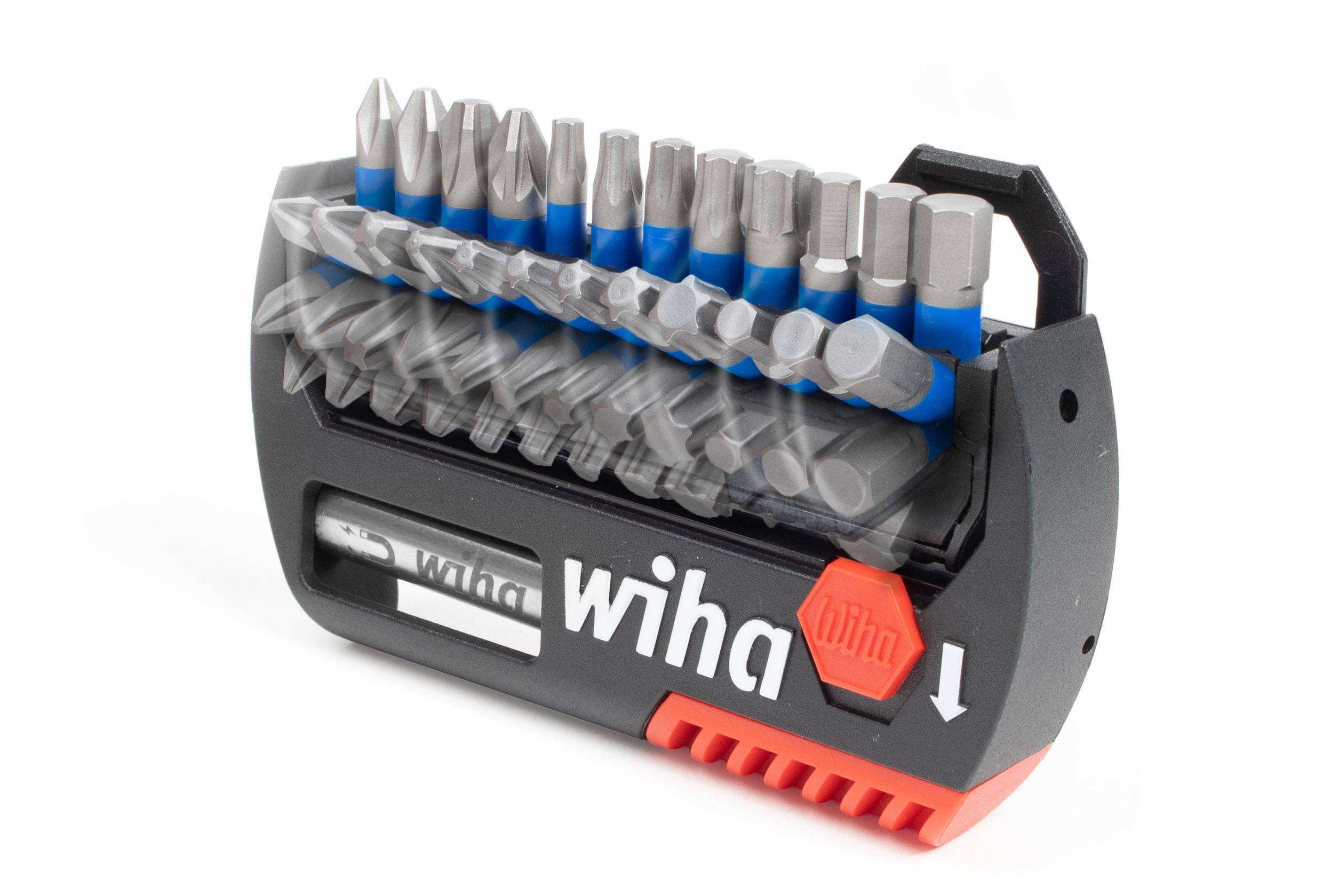 Wiha Bit Set FlipSelector T-Bit 25 mm gemischt 14-tlg. 1/4" C6,3 (41826)-2
