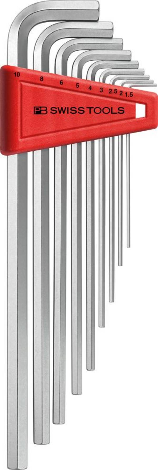 Winkelschraubendreher- Satz im Kunststoffhalter 9-teilig 1,5-10mm lang PB Swiss