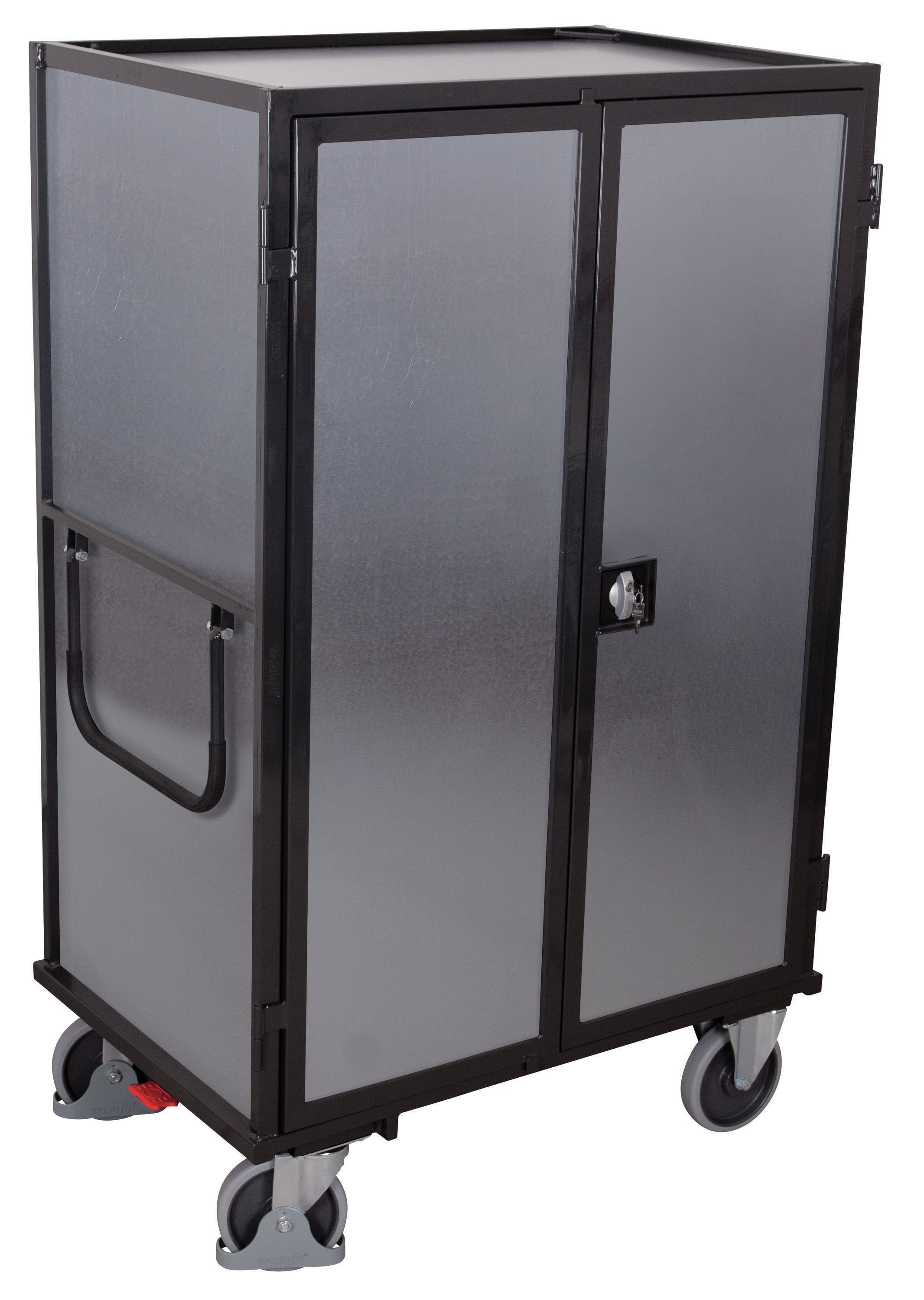 Etagenwagen 1315x830x1810 mm geschlossen mit 5 Etagen anthrazit-0