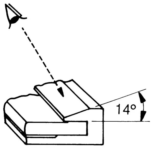 Mitutoyo 530-122 Präzisionssattel mit Feststellschraube, DIN 862, 0–150 mm-1