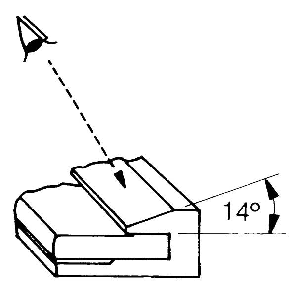 Mitutoyo 530-122 Präzisionssattel mit Feststellschraube, DIN 862, 0–150 mm-2