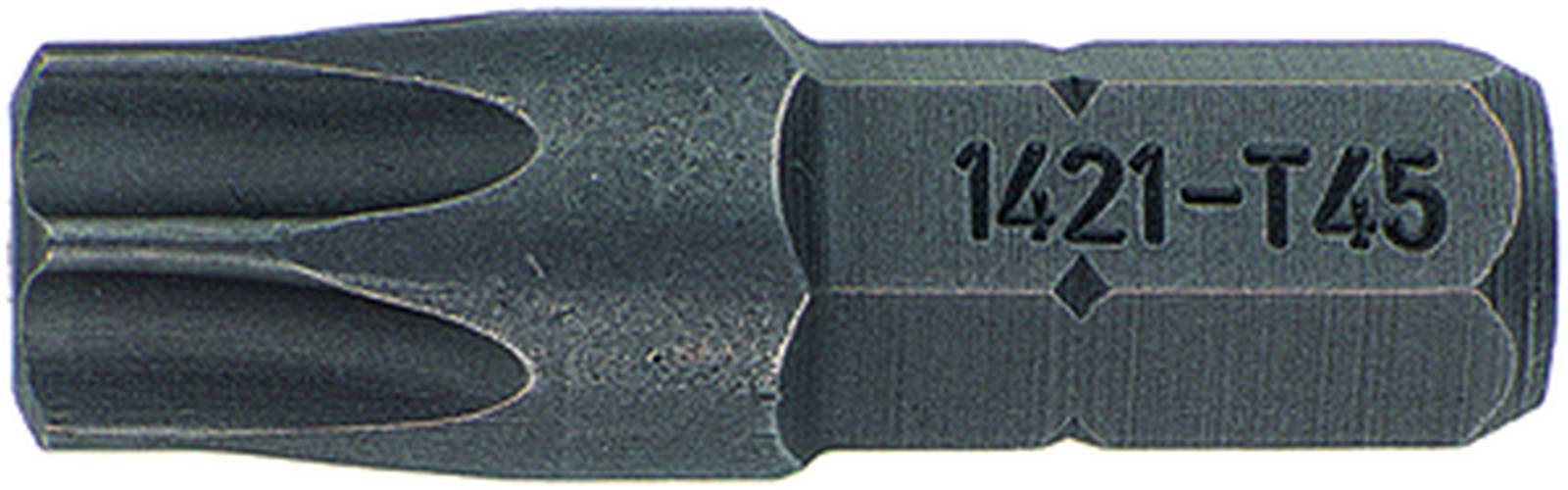 Bit-Schraubendrehereinsatz Gr. T 45 6kant C 6,3 L.27mm-1