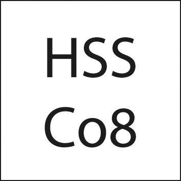 Hardoxbohrer WN Typ H HSSCo8 Schaft MK 14mm FORMAT-1