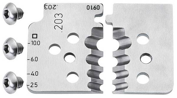 KNIPEX 12 19 10 1 Satz Ersatzmesser für 12 12 10