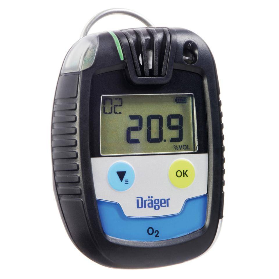 Dräger Eingasmessgerät Pac 6500 O2 (Sauerstoff), 84x64x20mm, 106g-1