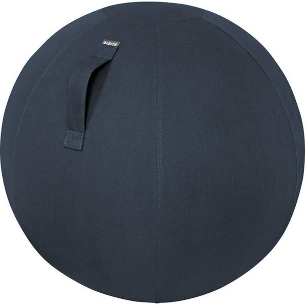 LEITZ Sitzball Ergo Cosy Active, mit stabilem Tragegriff, grau, Ø 65cm