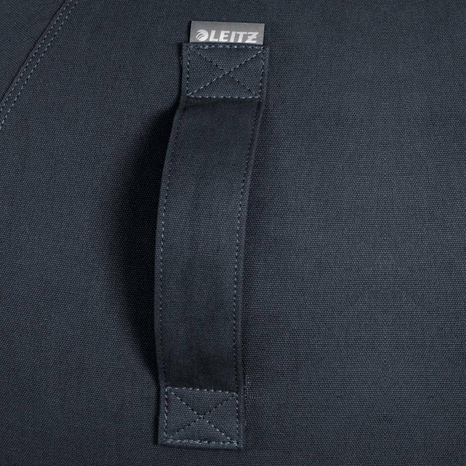 LEITZ Sitzball Ergo Cosy Active, mit stabilem Tragegriff, grau, Ø 65cm-1