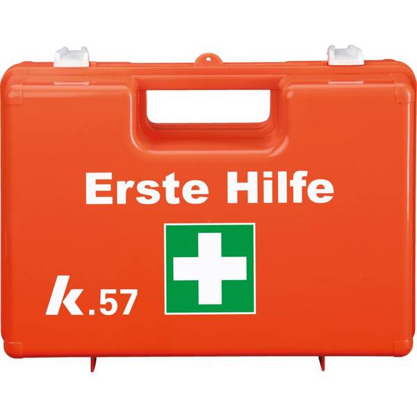 K.57 Erste-Hilfe-Koffer Classic, Füllung DIN 13157, leuchtorange