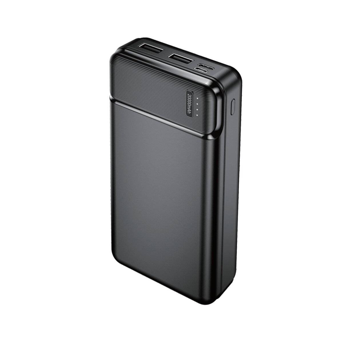 Maxlife Powerbank MXPB-01 20000 mAh Ladegerät schwarz-1