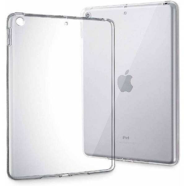 Ultra Silikon Slim Case Kameraschutz kompatibel mit iPad Pro 12,9" Transparent