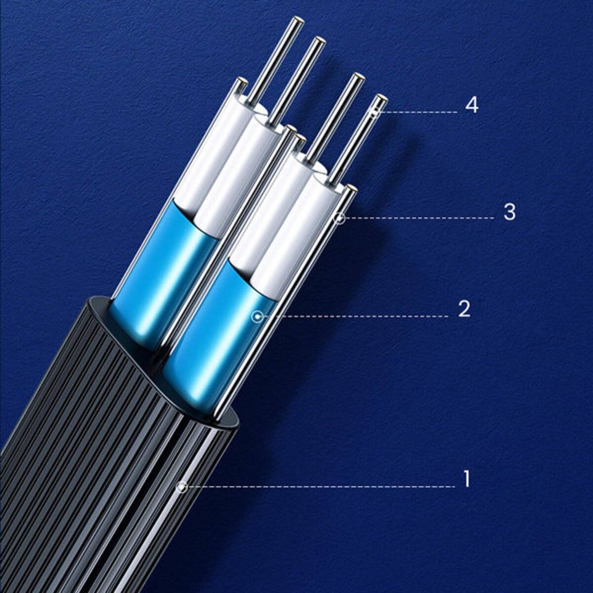 Ugreen rechtwinkliges SATA 3.0 Kabel 0,5m schwarz (US217)-2