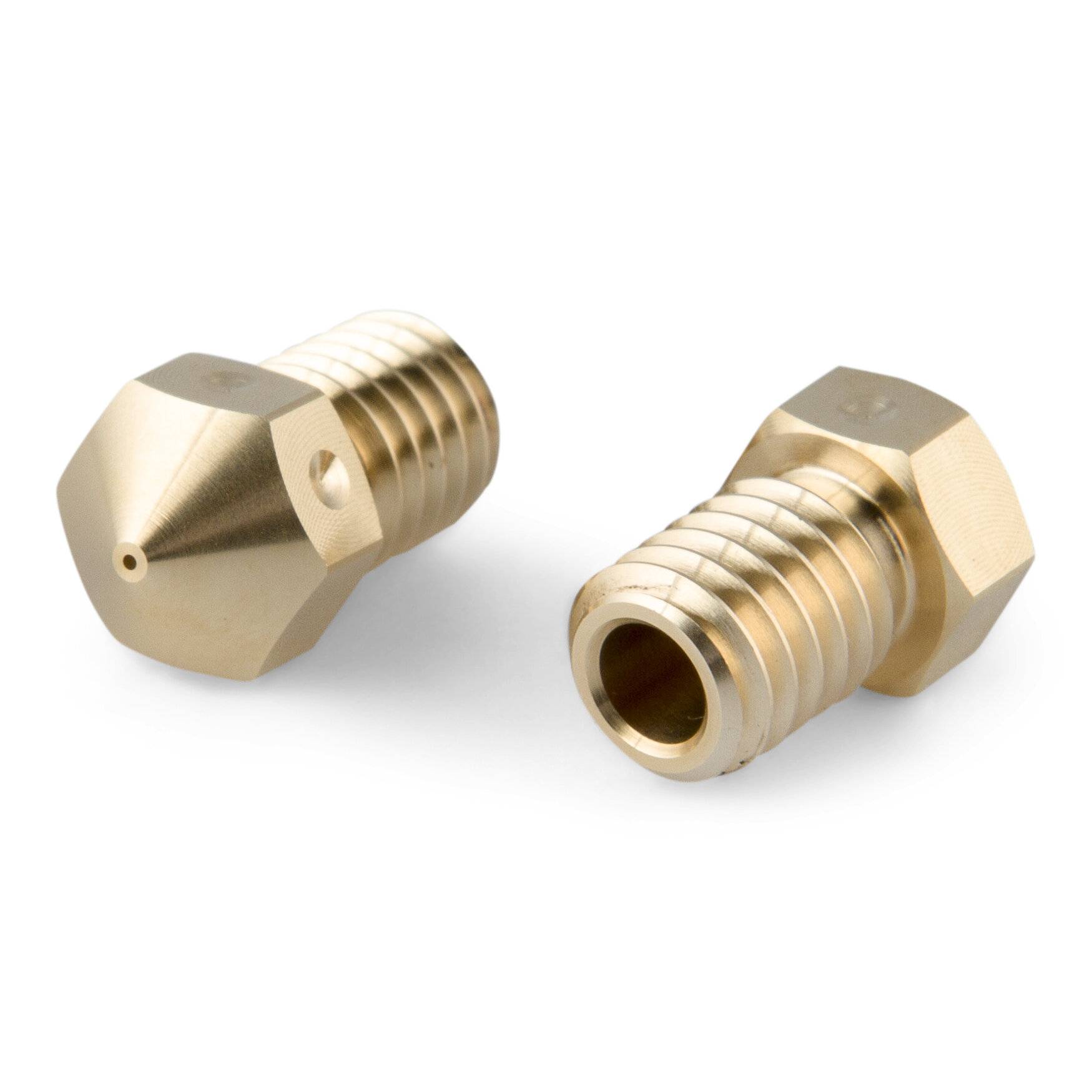 RepRap M6 Brass Nozzle 3mm - 0,6 mm - 1 pcs-0