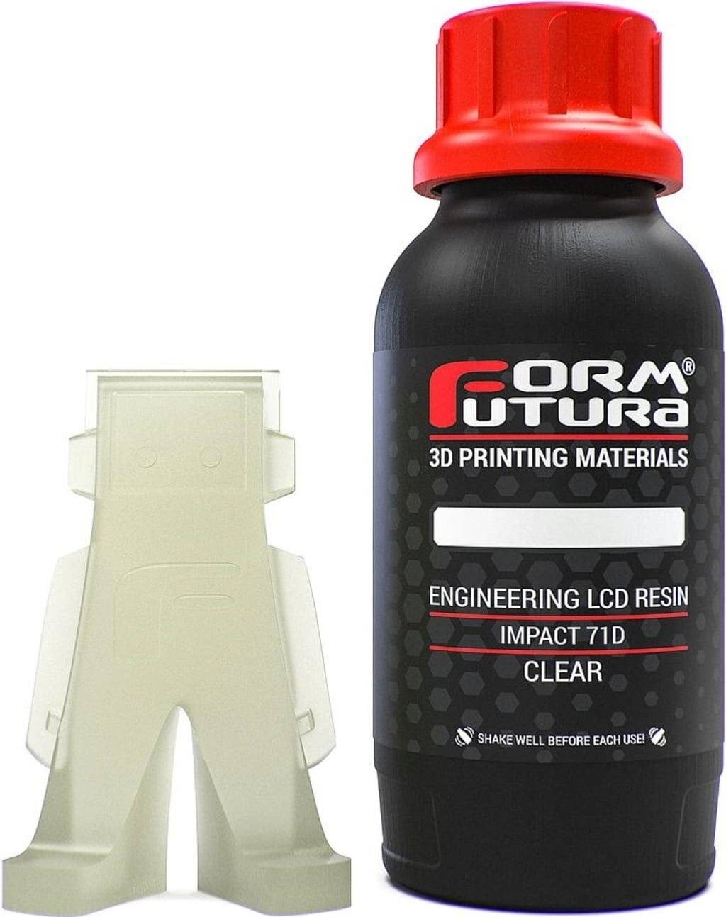 FormFutura Engineering LCD Series Impact 71D Resin Clear, 500 g-1